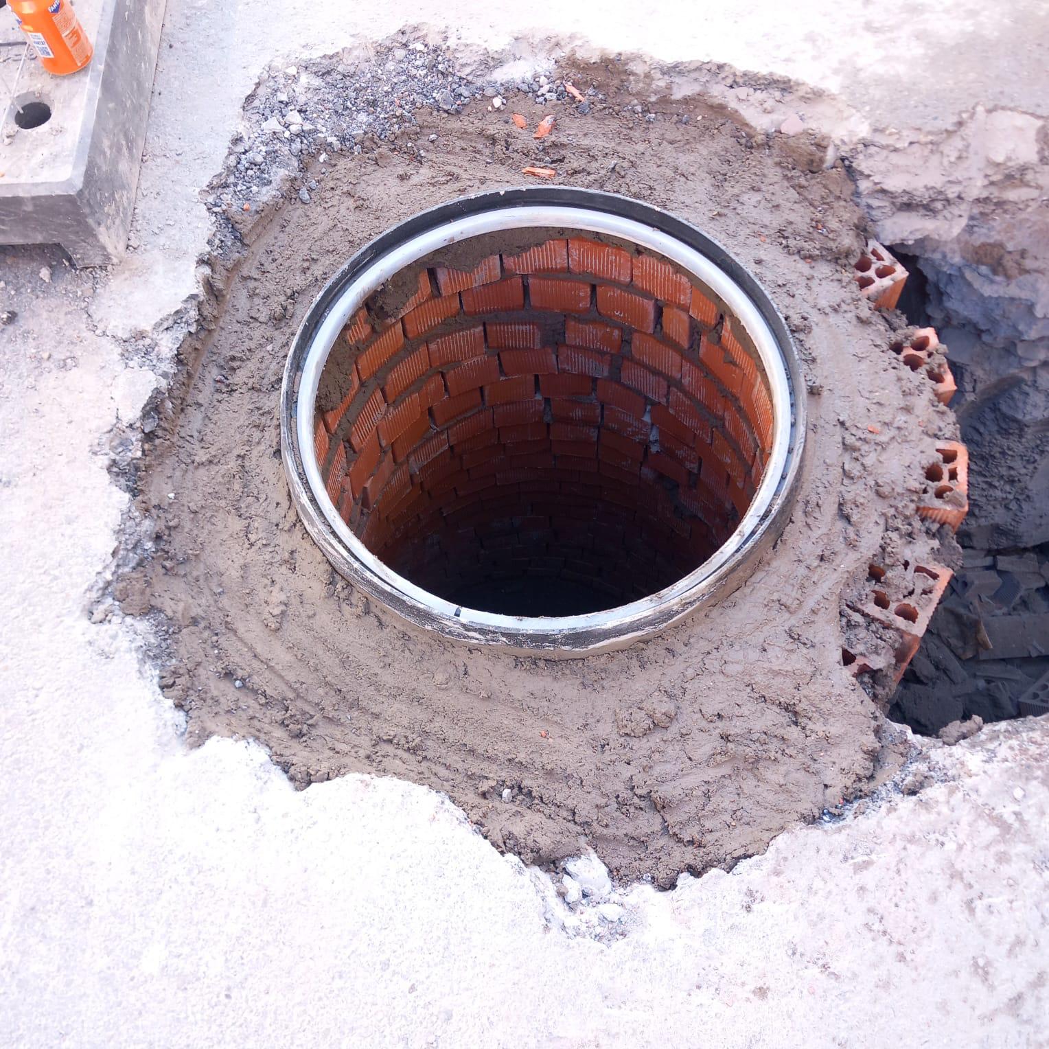 Obras de pocería en Torrelodones