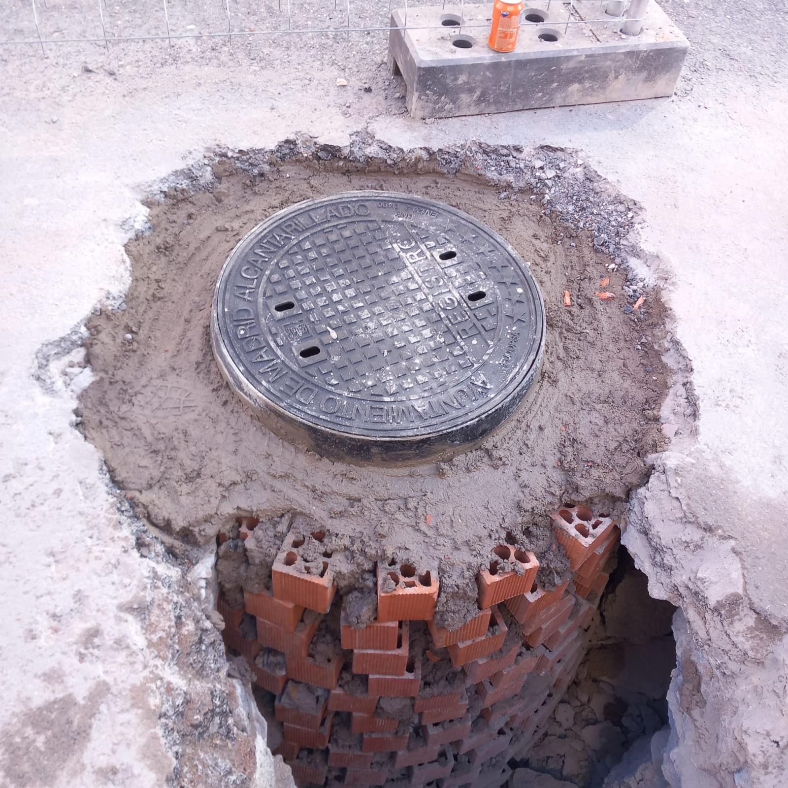 Obras de pocería en Torrelodones